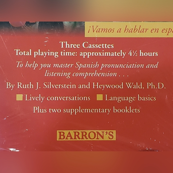 Spanish Now 3 Cassettes 2 Books New - Picture 5 of 5